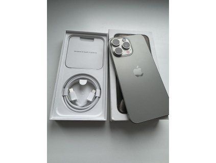 Iphone 15 Pro 256 gb Přírodní Titan