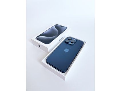Iphone 15 pro max 256 gb Blue titan